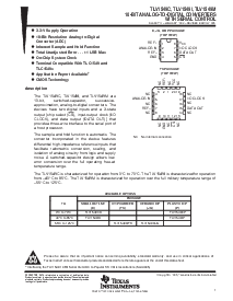 浏览型号TLV1549CD的Datasheet PDF文件第1页