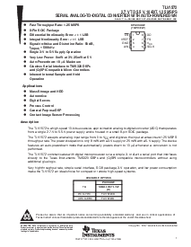 浏览型号TLV1572ID的Datasheet PDF文件第1页