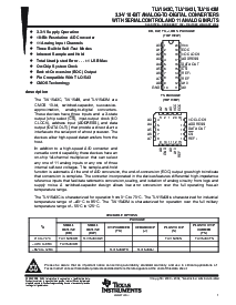 浏览型号TLV1543CDB的Datasheet PDF文件第1页