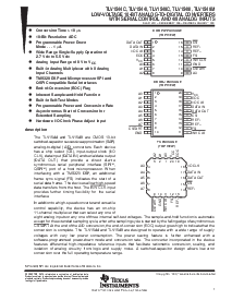 浏览型号TLV1544CD的Datasheet PDF文件第1页