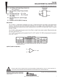 浏览型号TLV1391CDBV的Datasheet PDF文件第1页