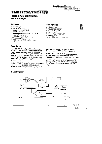 浏览型号TMC1175AM7C20的Datasheet PDF文件第1页