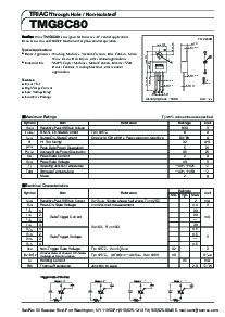 浏览型号TMG8C80的Datasheet PDF文件第1页