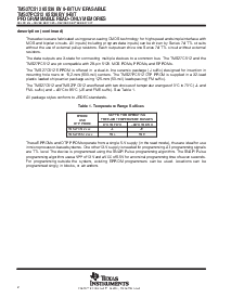 浏览型号TMS27C512J的Datasheet PDF文件第2页