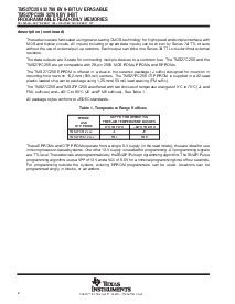 浏览型号TMS27C256的Datasheet PDF文件第2页