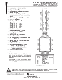 浏览型号TMS27C040的Datasheet PDF文件第1页