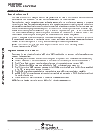 浏览型号TMX320VC5421的Datasheet PDF文件第2页