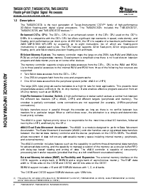 浏览型号TMX320C6726RFP的Datasheet PDF文件第2页