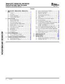 浏览型号TMX320C6726RFP的Datasheet PDF文件第6页