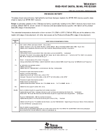 浏览型号TMX32C6411AGLZ的Datasheet PDF文件第3页