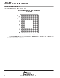 浏览型号TMX32C6411AGLZ的Datasheet PDF文件第6页