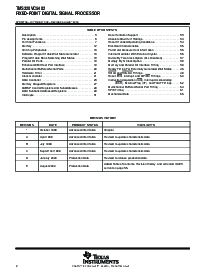 浏览型号TMX320VC5402PGE100的Datasheet PDF文件第2页