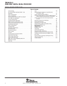 浏览型号TMX320C6411AGLZ的Datasheet PDF文件第2页