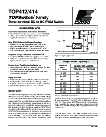 浏览型号TOP414的Datasheet PDF文件第1页