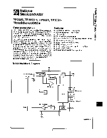 浏览型号TP3020J-1的Datasheet PDF文件第1页