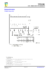 浏览型号TP5208P的Datasheet PDF文件第7页