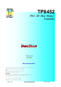 浏览型号TP8452的Datasheet PDF文件第1页