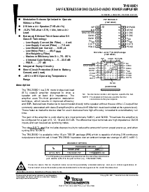 浏览型号TPA2000D1的Datasheet PDF文件第1页