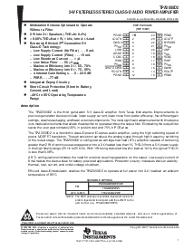浏览型号TPA2000D2的Datasheet PDF文件第1页