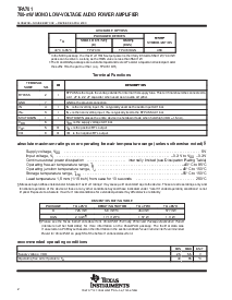 浏览型号TPA701D的Datasheet PDF文件第2页