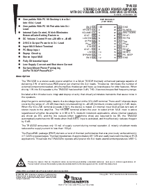 浏览型号TPA0232PWP的Datasheet PDF文件第1页