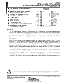 浏览型号TPA0212的Datasheet PDF文件第1页