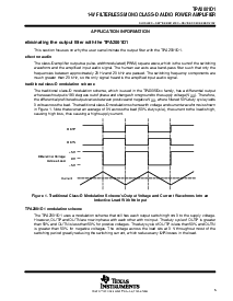 浏览型号TPA2001D1PW的Datasheet PDF文件第5页