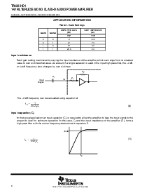 浏览型号TPA2001D1PW的Datasheet PDF文件第8页