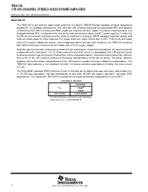 浏览型号TPA0103PWP的Datasheet PDF文件第2页