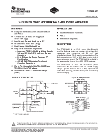 浏览型号TPA6204A1DRB的Datasheet PDF文件第1页