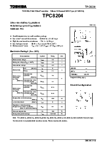 浏览型号TPC8204的Datasheet PDF文件第1页