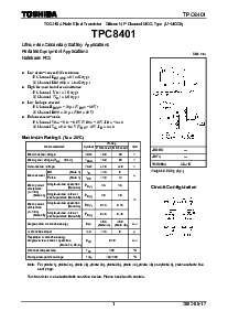 浏览型号TPC8401的Datasheet PDF文件第1页