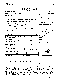 浏览型号TPC8103的Datasheet PDF文件第1页