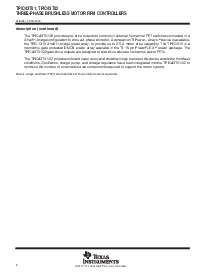 浏览型号TPIC43T01的Datasheet PDF文件第2页