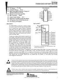 浏览型号TPIC6C596D的Datasheet PDF文件第1页