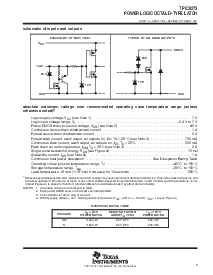 浏览型号TPIC6273DW的Datasheet PDF文件第3页