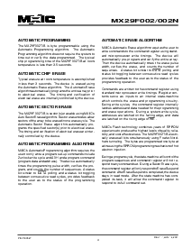 浏览型号MX29F002TQC-55的Datasheet PDF文件第4页
