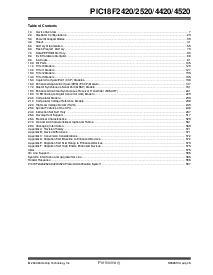 浏览型号PIC18F2520I/PTQTP的Datasheet PDF文件第7页