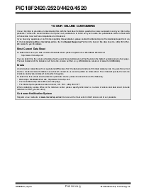 浏览型号PIC18F2520I/PTQTP的Datasheet PDF文件第8页