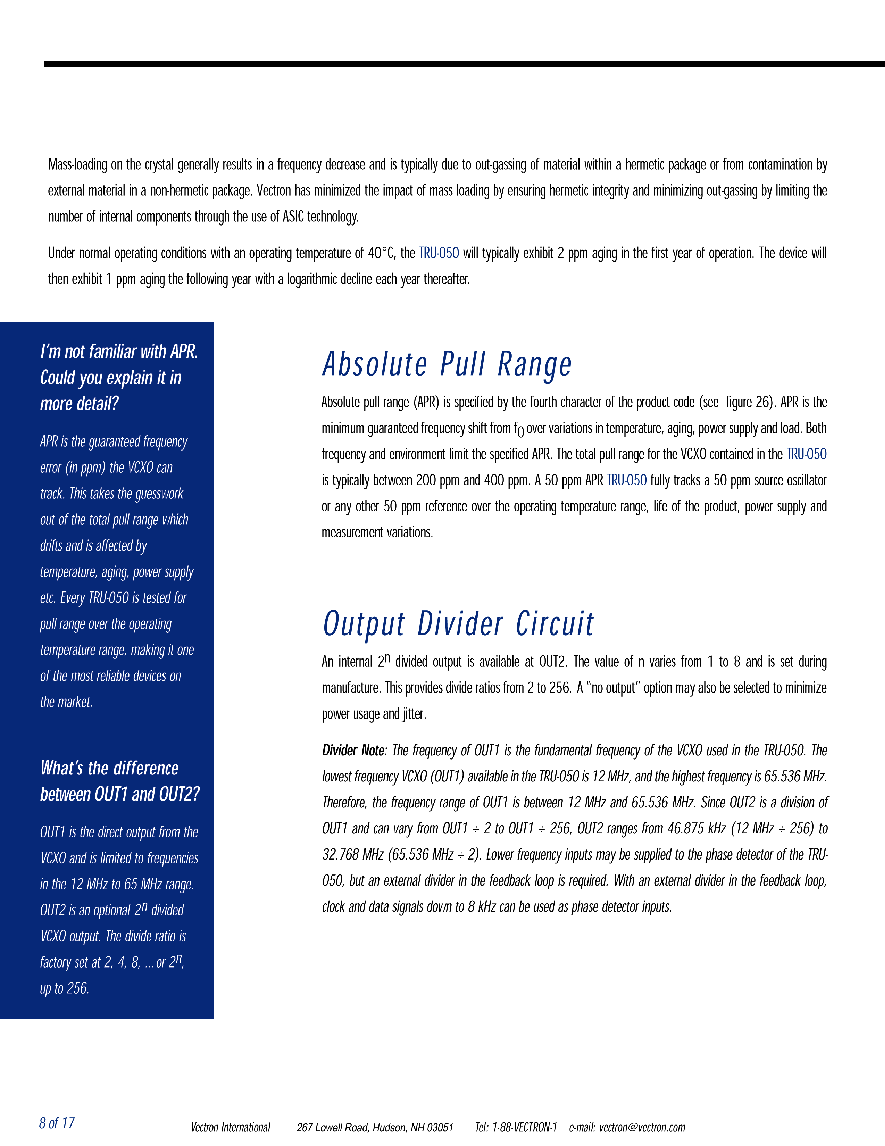 浏览型号TRU050-TDLCA的Datasheet PDF文件第8页