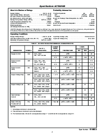 浏览型号ACTS00HMSR的Datasheet PDF文件第2页