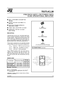 浏览型号TS27L4C的Datasheet PDF文件第1页