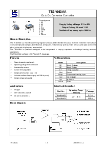 浏览型号TS34063A的Datasheet PDF文件第1页