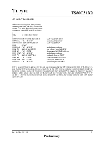 浏览型号TS80C31X2-MCBB的Datasheet PDF文件第11页