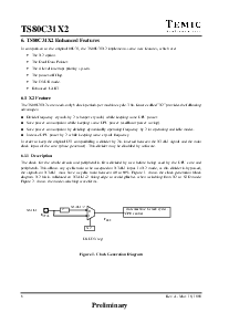 浏览型号TS80C31X2-MCBD的Datasheet PDF文件第6页