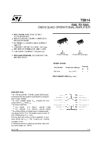 浏览型号TS914AI的Datasheet PDF文件第1页