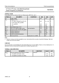 浏览型号TSA5059T的Datasheet PDF文件第11页