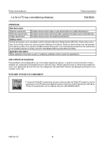 浏览型号TSA5522T的Datasheet PDF文件第18页