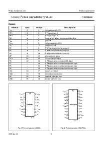 浏览型号TSA5522T的Datasheet PDF文件第5页