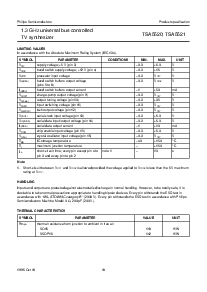 浏览型号TSA5521T的Datasheet PDF文件第10页